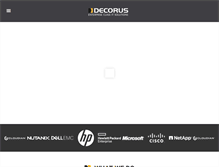 Tablet Screenshot of decorus.com